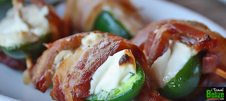 Bacon Wrapped Stuffed Jalapeños at Black Orchid Restaurant