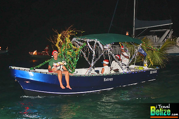Ambergris Caye Boasts Unique Holiday Boat Parade