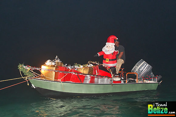 Ambergris Caye Boasts Unique Holiday Boat Parade