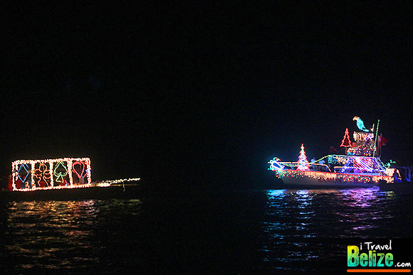Ambergris Caye Boasts Unique Holiday Boat Parade