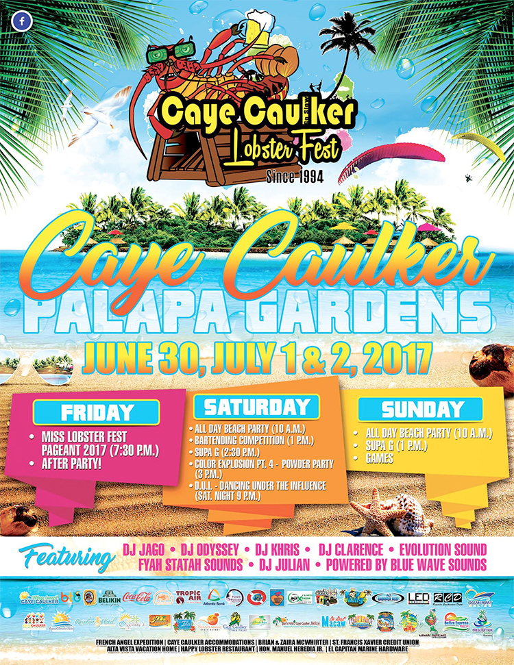 Caye Caulker Lobster Fest iTravel Belize