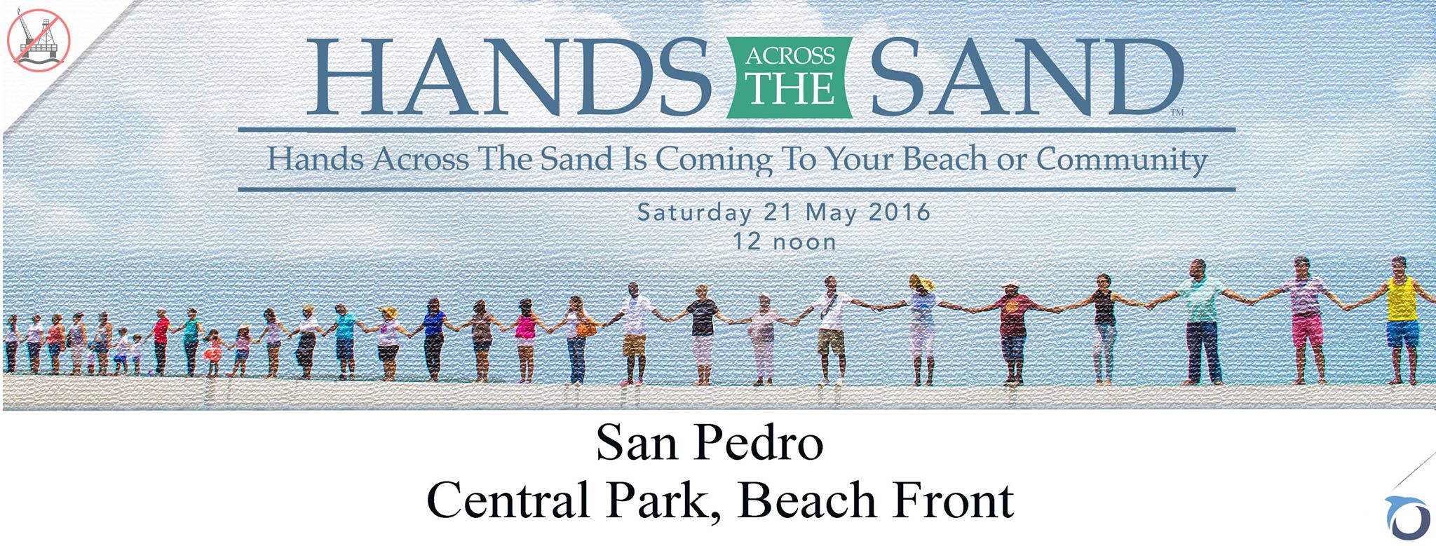 Hands across the sand