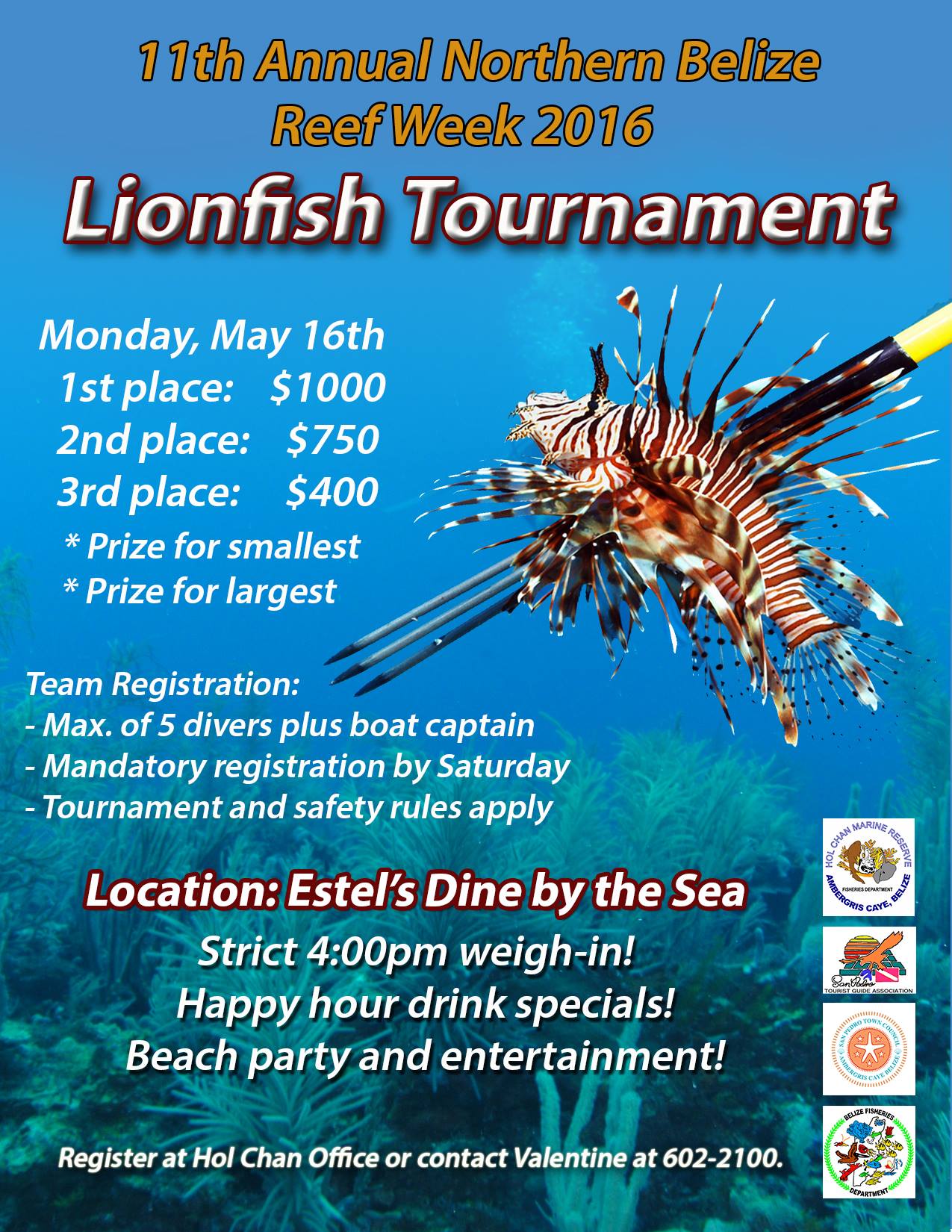 Reef Week Lionfish Tournament
