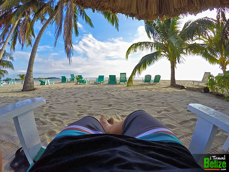 Relax on the beach in Placencia Village Stann Creek