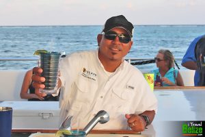 Island Dream Cocktail on board Island Dream's Yolo