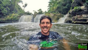 Rio Blanco Falls in Toledo, Belize