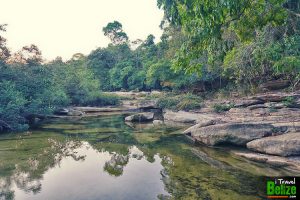 Rio Blanco Falls in Toledo, Belize